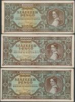 1945. 100.000P (3x) + 10.000.000P (3x) T:II,II-,III