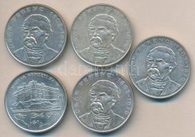 1993. 200Ft Ag "MNB" + 1994. 200Ft Ag "Deák" (4x) T:2,2-