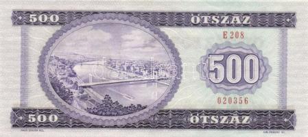 1980. 500Ft "E 208" T:I(nagyon apró sarokkopás)
