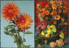 100 db modern Virág motívumlap