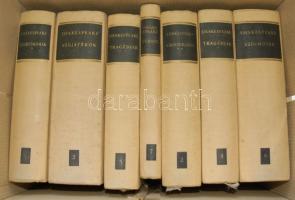 Shakespeare összes művei I.-VI. kötetek. Összes. Bp. 1961, Európa.