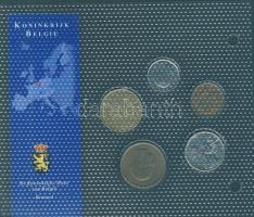 Belgium 1966-1991. 50c-20Fr 5klf darab "Az utolsó Frank forgalmi pénzek" szettben T:1,1-
B...