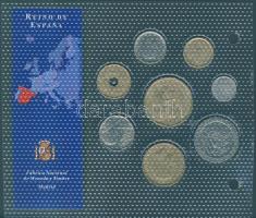 Spanyolország 1988-1997. 1P-500P 8klf darab "Az utolsó Peseta forgalmi pénzek" szettben T:...