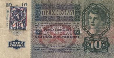 1902. 1000K hamis "Magyarország" körbélyegzővel, áthúzással érvénytelenítve és "Stemp...