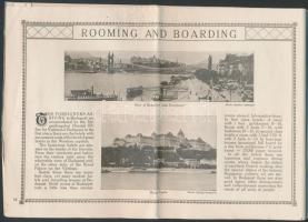 1925 Budapest BNV képes, térképes prospektus angol nyleven / 1925 Budapest International Fair pictur...