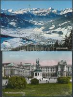 AUSZTRIA - 100 db színes, modern képeslap