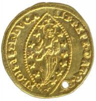 Olasz Államok / Velence 1789-1797. 1Z Au "Ludovico Manin" (3.39g/0.999) T:2 lyuk / 
Italia...