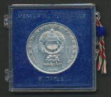 1974. 100Ft Ag "KGST" eredeti plombált MNB plasztiktokban T:BU