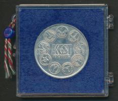 1974. 100Ft Ag "KGST" eredeti plombált MNB plasztiktokban T:BU