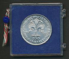 1978. 200Ft Ag "Első magyar aranyforint" T:BU Eredeti plombált MNB plasztiktokban!