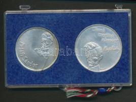 1973. 50Ft Ag + 100Ft Ag "Petőfi" T:BU eredeti MNB plasztiktokban!