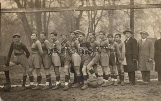 Football team group photo