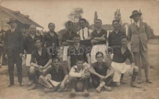 Football team group photo