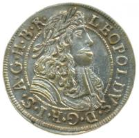 Ausztria 1689. 3Kr Ag "I. Lipót" T:1 /  Austria 1689. 3 Kreuzer Ag "Leopold I" Hall C:UNC