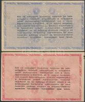 1946. 100.000AP (2x) kétféle papír + 500.000AP + 1.000.000AP fordított címer + 10.000.000AP fordítot...