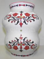 Jelzett Zsolnay porcelán váza / Zsolnay chinaware vase 18cm