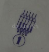 Jelzett Zsolnay porcelán váza / Zsolnay chinaware vase 18cm