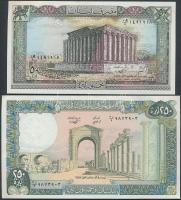 Libanon 1988. 50L + 250L T:I-
Lebanon 1988. 50 Livres + 250 Livres C:AU