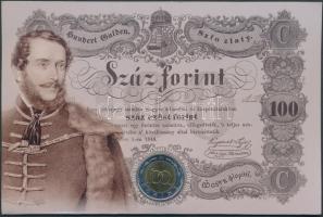 2002. 100Ft "Kossuth" elsőnapi veret sorszámozott díszlapon T:BU Csak 12.000db!