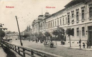 Kolozsvár Malom street, boy school