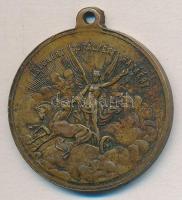 1898. "1848-1898 Szabadságharcunk Dicső Emlékére" Br emlékérem T:2-