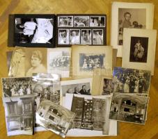 cca 1900-1960 kb 100 db vegyes fotó / Mixed photo lot
