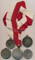 1950-60-as évek 5db sportérem asztalitenisz, síelés, úszás, lövészet és röplabda (Fáklya Sport Egyes...