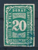 1890 DDSG Általános díjjegybélyeg 20kr