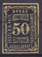 1890 DDSG Általános díjjegybélyeg 50kr