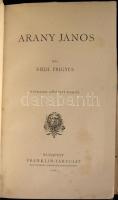 Riedl Frigyes: Arany János. Bp., 1904. Franklin. 351p. Későbbi egészvászon kötésben