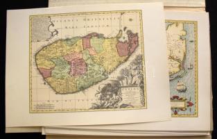 Schöne alte Karten: 24 igényes művészeti reprodukciót tartalmazó mappa. / Booklet containing 24 sele...