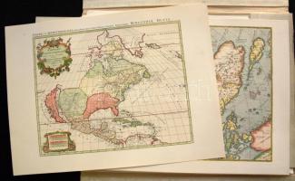 Schöne alte Karten: 24 igényes művészeti reprodukciót tartalmazó mappa. / Booklet containing 24 sele...