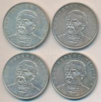 1994. 200Ft Ag "Deák" (4x) T:2,2-