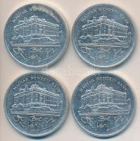 1992. 200Ft Ag "MNB" (4x) T:2+,2