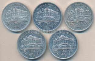 1992. 200Ft Ag "MNB" (5x) T:2