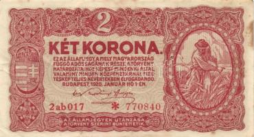 1920. 2K (20x) kétféle típus T:II,II-,III