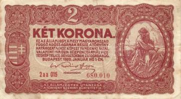 1920. 2K (20x) kétféle típus T:II,II-,III