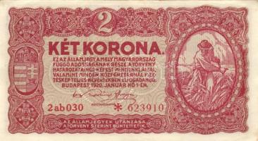 1920. 2K (20x) kétféle típus T:II,II-,III