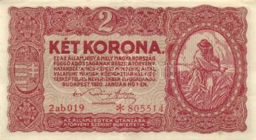 1920. 2K (20x) kétféle típus T:II,II-,III