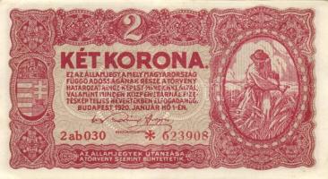 1920. 2K (20x) kétféle típus T:II,II-,III