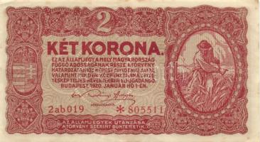 1920. 2K (20x) kétféle típus T:II,II-,III