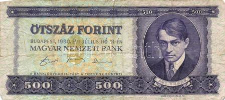 1990. 500Ft ""E" + 1996. 1000Ft "F" T:III