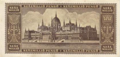 1946. 100.000.000P (3x) eltérő színváltozatok is + 100.000.000MP T:II