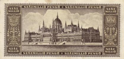 1946. 100.000.000P (3x) eltérő színváltozatok is + 100.000.000MP T:II