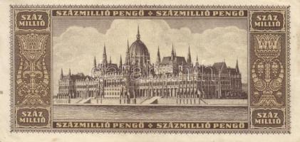 1946. 100.000.000P (3x) eltérő színváltozatok is + 100.000.000MP T:II