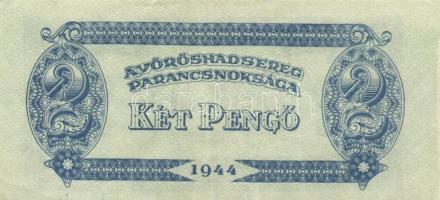 1944. 1P(2x) kétféle - 1000P "Vöröshadsereg Parancsnoksága" teljes sorozata, összesen 9db!...