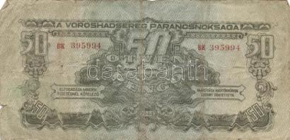 1944. 1P(2x) kétféle - 1000P "Vöröshadsereg Parancsnoksága" teljes sorozata, összesen 9db!...