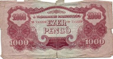 1944. 1P(2x) kétféle - 1000P "Vöröshadsereg Parancsnoksága" teljes sorozata, összesen 9db!...