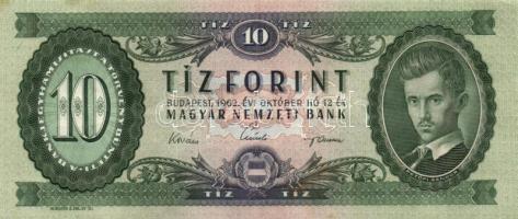 1962. 10Ft (3x) + 1962. (2x) + 1975. 20Ft + 1980. 20Ft (14x), összesen 20db! T:II,III