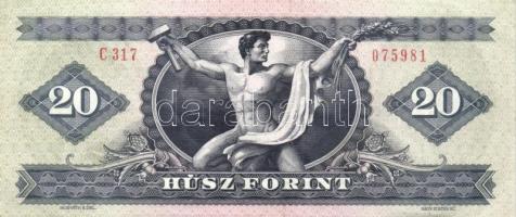 1962. 10Ft (3x) + 1962. (2x) + 1975. 20Ft + 1980. 20Ft (14x), összesen 20db! T:II,III